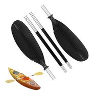 Generisch Lightweight Kayak Paddle, Rowing Boat Paddle - Two Piece Aluminium Alloy Rowing Tool for River Fishing Teenagers Adults Sea Sports Boat Training Touring