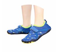 Generisch Lightweight outdoor trainers for versatile water shoes with toe freedom, ideal for beach, swimming, running, leisure activities, darkblue, 9 UK Child