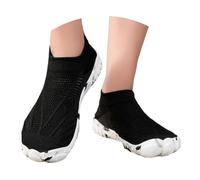 Generisch Lightweight water shoes for outdoor activities such as hiking, swimming, beach with toe separation, black, 13 UK