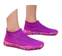 Generisch Lightweight water shoes for outdoor activities such as hiking, swimming, beach with toe separation, purple, 13 UK