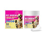 Generisch Lingettes Dentaires Pour Chiens - Nettoyant Dents Doigtier | 3.7 Pouces | Soin Complet Pour Chats Et Chiens, Solution Anti-Mauvaise Et Tartre, Doigtiers Pratiques Pour Animaux