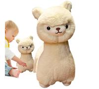 Generisch Llama Stuffed Toy, Cuddly Toy, Plush Hug Cushion, Plush Doll, Plush Toy, Cushion for Children, Girls, Room, Home Decoration
