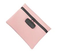 Generisch Lock Bag for Items, Sealing Bag, Waterproof Bag Container, Anti-Theft , Portable, Camping, School, Gym, Office, Dorm, Pink, see description, See description
