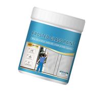 Generisch Locked Glass Paint - 500g Waterproof Privacy Paint | Water Based Base for Shower Bath and Bathroom Glass | Semi-Transparent Paint for Sliding Doors and | Decorative Paint