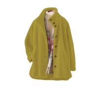 Generisch Long Coat Women's Winter Lightweight Cardigan Coat with Button Placket Lapel Collar Stylish Casual Outerwear for Everyday Women's Coat Dove Blue, Light green, XS