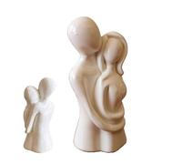 Generisch Lovers Figurine, Abstract Art, Romantic Decoration, Home Decoration, Small Figures for Couples as Bedroom Decoration, for Home, Office, Hotel, Table, Desk, Wedding, Valentine's Day Party
