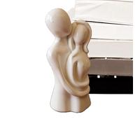 Generisch Lovers Figurine - Abstract Art Sculpture Made of Resin Couple Figures Modern Abstract Decoration - Living Room Office Table Wedding Birthday Christmas Valentine's Day Party Favours