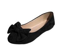Generisch Low Shoes Women's Flat Opening Spring Lightweight Breathable with Large Bow Decor Soft Bottom Casual Slouchy Shoes Fashion Student Shoes Hiking Shoes Summer Shoes, d, 4 UK