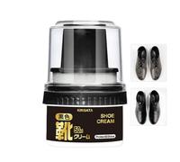 Generisch Lucido Per Scarpe Lucidante Per Scarpe A Lunga Durata Da 50 ml Con Applicatore, Lucido Scarpes Nere Pers Stivali In Pelle, Sedili, Divano, Borse, Cintura, Forte Recupero Del Colore, Black