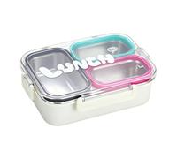 Generisch Lunch Container and Lunch Box, Leak-Proof Insulated Food Container, Stainless Steel Lunch Box for Adults, for School, Camping, Spring Tour, Commuting, Picnic, Meat and Snacks on the Go