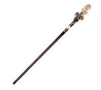 Generisch Magic Wands, Natural Crystal Witch Accessories, Handmade Costume Accessory Rod Role Play for Garden, Halloween, Party, Wedding, Birthday, Christmas, Dance