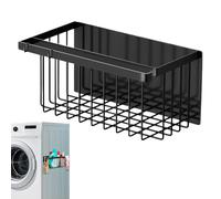 Generisch Magnetic Basket for Refrigerator, Side Storage Organiser, Spice Rack on the Fridge Side - For Kitchen, Home, Laundry Room, Balcony, Dorm, Cabinet Door, Motorhome and