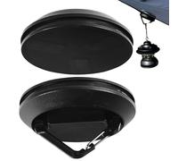 Generisch Magnetic Hooks - Heavy External Magnetic Hill | Portable Tent Light Hooks & Gear Clips | Super Strong Magnetic Hooks for Camping, Picnics, and Outdoor Adventures (Pack of 4)