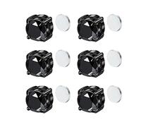 Generisch Magnetotherapy Earrings for Ear Acupressure 3 Pairs Set Non-Invasive Therapy for Pressure Point Stimulation (BK1, One Size)