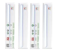 Generisch Mahjong Line Finder | 4 Piece Rule Guide | Acrylic Mahjong Card Reader | For Party Game Travel Competition, Family Reunion, Holiday Party