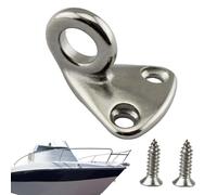 Generisch Marine Carabiner Hook, Coat Hook with Spring Made of 316 Stainless Steel, Spring Hook, Attach Rope, Ship Sail, Tug Ship, Marine Hardware, Marine Hanger, Ship Accessories