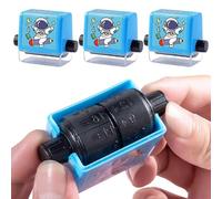 Generisch Math Roller Stamp for Kids - 4 in 1 Random Number Learning Tool - Calculation Equation Roll Stamp - for Girls Kids School Home Classroom Nursery