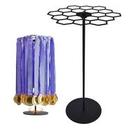 Generisch Medal Holder Display, Medal Display Frame - Rotating Medal Display Holder, Ribbon Display Rack - Practical Ribbon Organiser Medal Stand for Various Medals