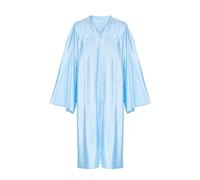 Generisch Medieval Decoration for Living Room, Unisex Graduation Robe 2025 for Adults, Decorative Cosplay Costume Combat Suit (Sky Blue, 51)