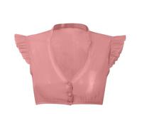 Generisch Medieval Dress Plus Size 4XL Women's Dirndl Blouse Lace Costume Blouse Short Sleeve White Oktoberfest V-Neck 34 54 Deku Cosplay Costume Combat Suit, Pink-h, XXL