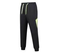 Generisch Men All Season Pants Fashion St Patrick's Day Theme Casual Digital 3D Print Drawstring Casual Pants Tracksuit Men Black (White, XXL), black, XS