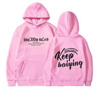 Generisch Men's 3D Sweatshirt Digital Print Street Sports Fashion Trend Hoodie Features Hoodie Men's Zip, pink, M