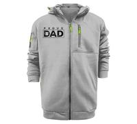 Generisch Men's 3D Sweatshirt Digital Print Street Sports Fashion Trend Hoodie Features Men's Fleece Jackets, Light grey, XL
