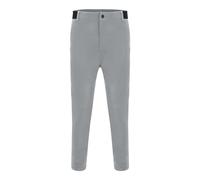 Generisch Men's Adult Baseball Cargo Trousers, Grey, M, Full Length, Loose Fit, Straight Leg, Mid Rise, Multiple Pockets with Zip Closure