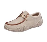 Generisch Men's Barefoot Shoes Wide Toe Boat Shoes Flat Low Top Hiking Shoes Handmade Street Running Shoes Non-Slip Loafer Outdoor Shoes Waterproof Low Shoes Lightweight Running Shoes, khaki, 12.5 UK
