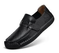 Generisch Men's Casual Shoes with Tread Sole for Spring, Simple Slip On Design, Versatile with Jeans or Skirts, Ideal for Everyday Holidays, black, 11 UK
