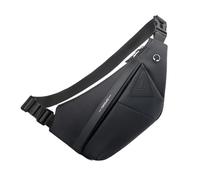 Generisch Men's Chest Pouch, This Ring Bag Seamlessly Combines a Touch of Complacency and Personality Waterproof Neck Pouch Multipurpose Daypack, Bag, Sling - Ruck, black, Siehe Beschreibung
