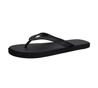 Generisch Men's Flip Flops Waterproof Flip Flops with Toe Separator Bath Slippers Breathable Flip Flops Comfortable Slippers Quick Drying Slippers Washable Slider Holiday Slippers, black, 8 UK