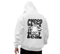 Generisch Men's Hoodie 3D Funny Winter Oversized Y2K Sweatshirt Cuddly Hoodie Warm Long Sleeve Tops Hoodie with Back Print Skull Classic Hoody Pullover Casual, #169, XXL