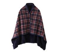 Generisch Men's Jackets Winter Jacket Transition Jacket Autumn Jacket Training Jacket Men Women with the Same Pair Spring Winter Multifunctional Nap Cover Thick Blanket Scarf, red, One Size