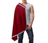 Generisch Men's Renaissance Scarf Half Shoulder Knight Cape from the Middle Ages - Half Shoulder Costume Shoulder Scarf - for Carnival Stage Theme Party Masquerade Ball Home Lessons Fancy Dress