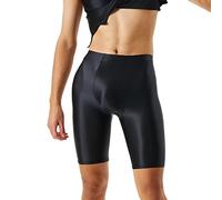Generisch Men's Shiny Tights Glossy Leggings Sexy Running Trousers Oil Sports Leggings Breathable Functional Underwear Tights Shorts Short Trousers Lightweight Compression Trousers Sports Swimming