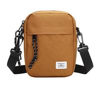 Generisch Men's Shoulder Bag Small Waterproof Zip with Shoulder Strap Lightweight Shoulder Bags Blue Large, yellow, One Size