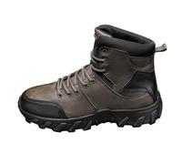 Generisch Men's Snow Boots, Warm Lined Ankle Boots with Laces, Cushioning, Thick Sole, Hiking Shoes, Waterproof Winter Boots, Lace-Up Shoes for Trekking and Outdoor Activities