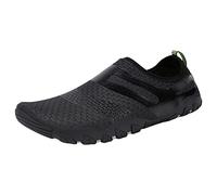 Generisch Mens Sports Shoes Fashion Simple Solid Color New Pattern Mesh Breathable and Comfortable Indoor Fitness Shoes Outdoor Hiking Shoes Jogging Shoes Men Shoes Black, black, 11 UK