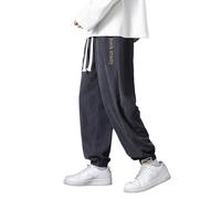 Generisch Men's Sports Trousers Jogger Jogging Bottoms Sweatpants Training Trousers Corduroy Trousers Casual Trousers Men with Pocket Drawstring Elastic Waist Corduroy Trousers Vintage Casual