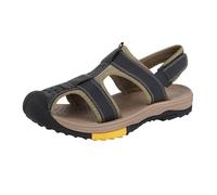 Generisch Men's Summer Beach Sandals, Outdoor Sandals, Closed Beach Shoes, Quick-Drying Summer Sandals, Lightweight Sandals, Breathable Aqua Shoes, Casual, Comfortable Sandals, black, 6 UK