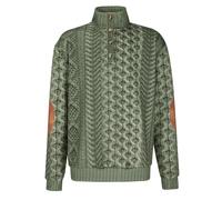 Generisch Men's Thin Turtleneck Jumper, Long Sleeve Shirt, 1/4 Button Down Sweatshirt, Very Large Sizes, Sweatshirt Jacket, 3D Printed Pullover, Loose, Comfortable Sweatshirts, Leisure, Versatile