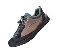 Generisch Men's Trekking Shoes, Outdoor Non-Slip Hiking Shoes, Lightweight Comfortable Leisure Shoes, Fashion Leisure Walking Shoes, Thick Sole Mountain Shoes, Waterproof Trainers, for Camping, Hiking