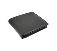 Generisch Men's Wallet Landscape Format Made of High-Quality Goat Leather - RFID Protection, 12 Card Slots, 1 Viewing Compartment, Note Compartment, Coin Compartment & Extra Compartment for Shopping