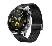 Generisch Men's Watch Straps - Quick Release Rubber Strap | Look at Band with Magnetic Folding Buckle | Durable and Comfortable Rubber Strap for Various Watches