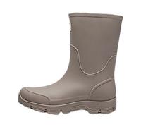 Generisch Men's Water Shoes Rain Boots Non-Slip Pair Rain Boots Outdoor Platform Women's Boots Shoes Wellington Boots Plain Gardening Lightweight Waterproof Slip Boots, gray, 5 UK