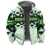 Generisch Men's Winter Norwegian Pullover Sweat Jacket Cardigan Outdoor Jacket Transition Jacket Windbreaker Leisure Jacket Viking Clothing Cargo Jacket Bomber Jacket Transition Jacket Hiking Jacket