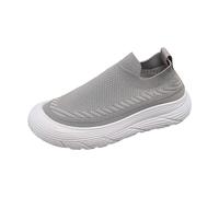 Generisch Men's Women's Slip-On Slip-On Slippers, Lightweight, Breathable Sports Shoes, Invisible Height Trainers, Comfortable Slip On Shoes, Mesh Casual Shoes, Wide Street Running Shoes, Walking