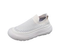 Generisch Men's Women's Slip-On Slip-On Slippers, Lightweight, Breathable Sports Shoes, Invisible Height Trainers, Comfortable Slip On Shoes, Mesh Casual Shoes, Wide Street Running Shoes, Walking