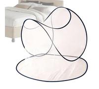 Generisch Mesh - Foldable Portable Pop-Up Cover for Protection | Travel Head Net | for Camping Travel Home Home Bedroom Indoor Outdoor Patio Yard Indoor
